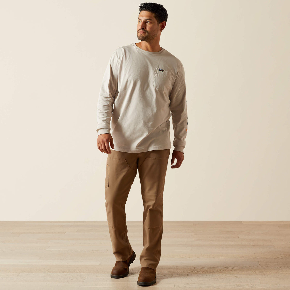 Ariat Premium | Rebar Cotton Strong Standard Logo Pocket T-Shirt