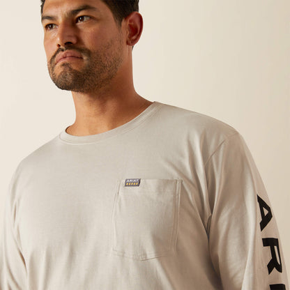Ariat Premium | Rebar Cotton Strong Standard Logo Pocket T-Shirt