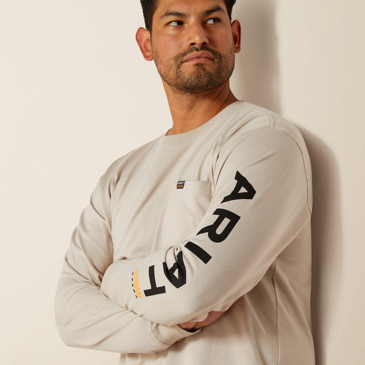 Ariat Premium | Rebar Cotton Strong Standard Logo Pocket T-Shirt