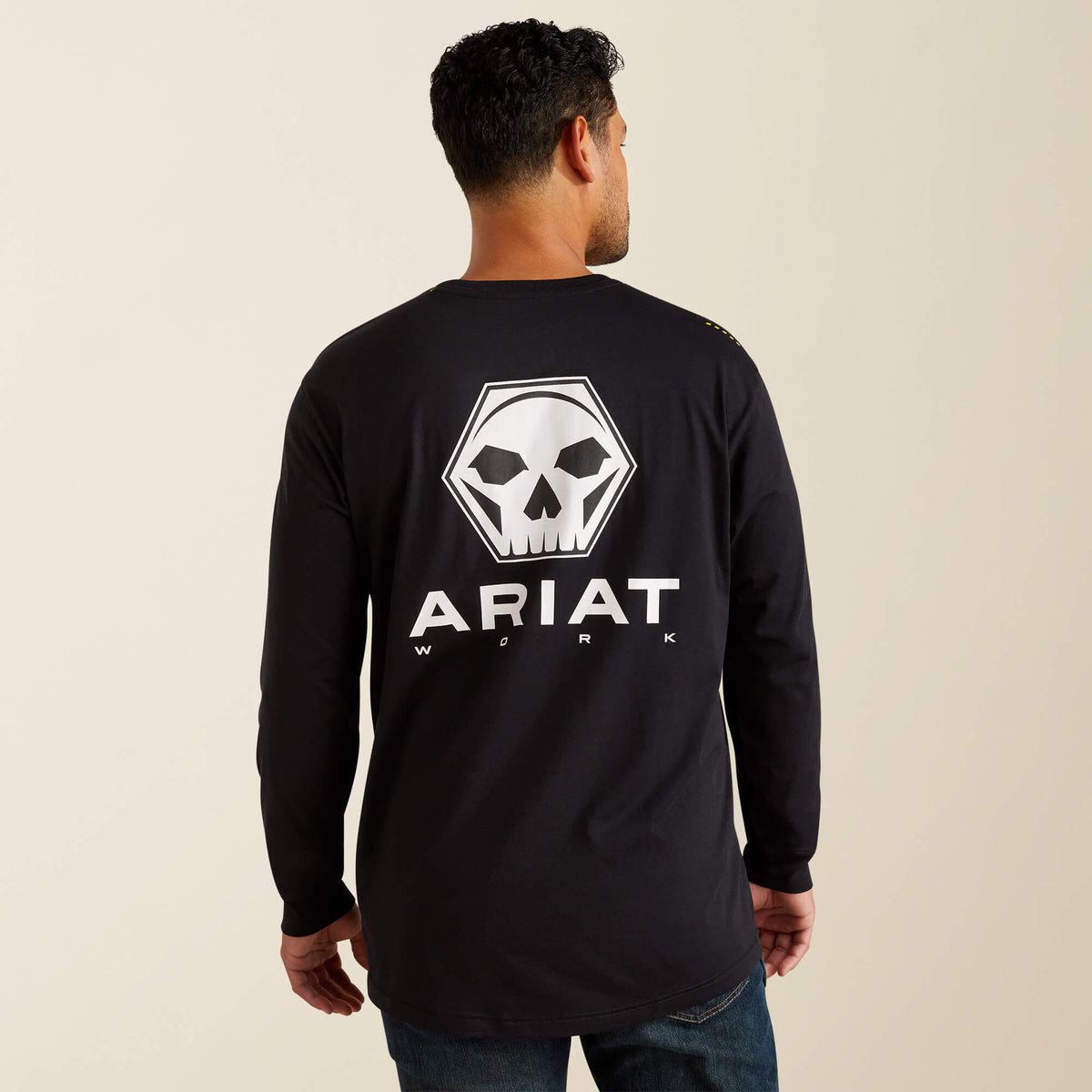Ariat Signature | Rebar Workman Bolt Skull T-Shirt