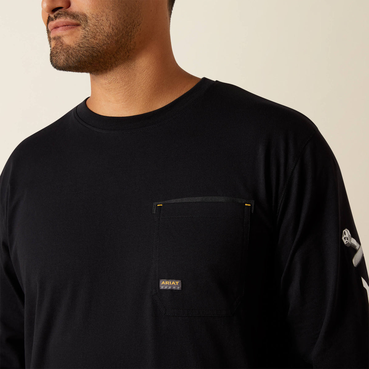 Ariat Signature | Rebar Workman Bolt Skull T-Shirt