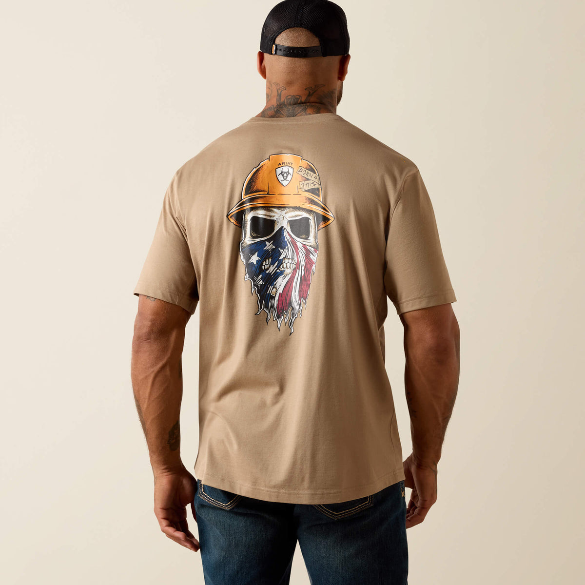 Ariat Signature | Rebar Workman Born For This T-Shirt