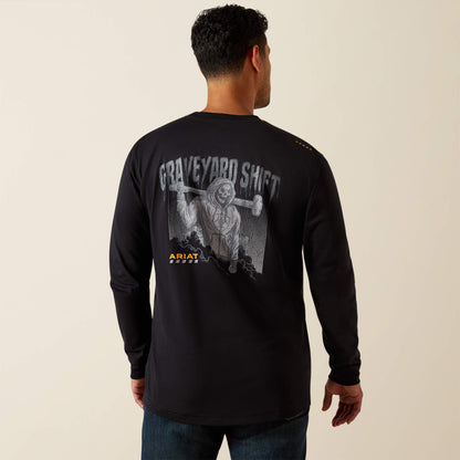 Ariat Exclusive | Rebar Workman Graveyard T-Shirt