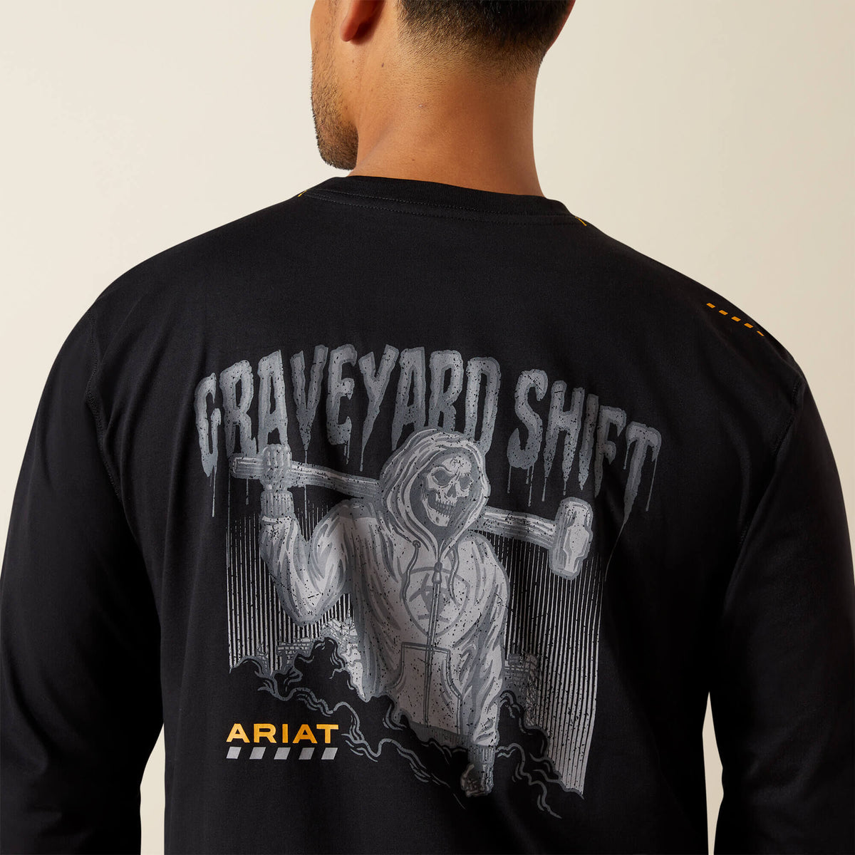 Ariat Exclusive | Rebar Workman Graveyard T-Shirt