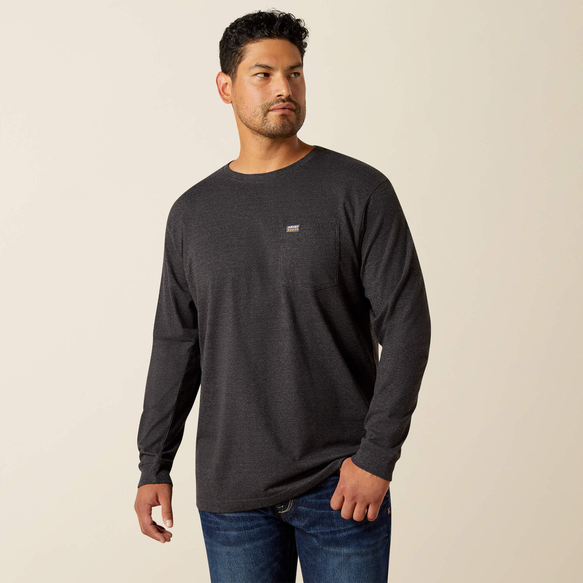 Ariat Signature | Rebar Cotton Strong Standard Pocket T-Shirt
