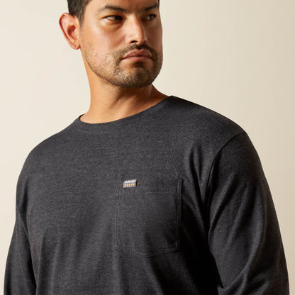 Ariat Signature | Rebar Cotton Strong Standard Pocket T-Shirt