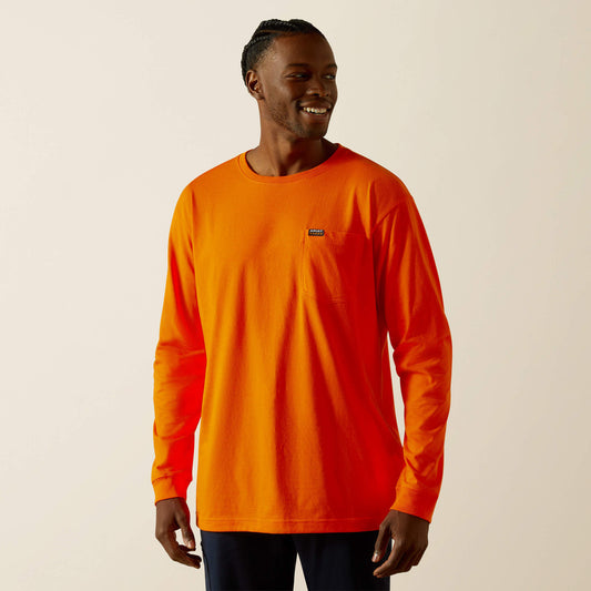 Ariat Signature | Rebar Cotton Strong Standard Pocket T-Shirt