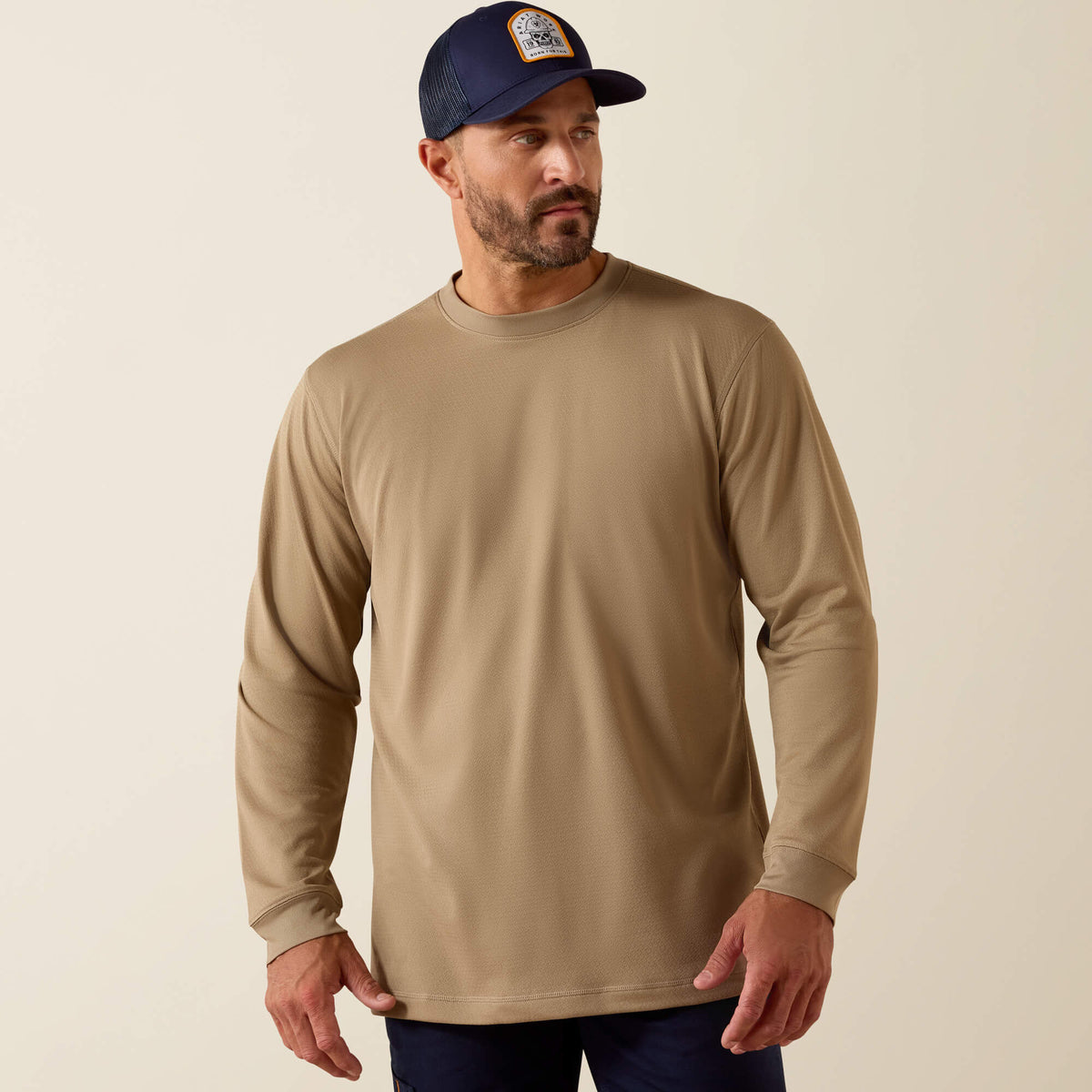 Ariat Top Pick | Rebar Heat Fighter Label Long Sleeve T-Shirt