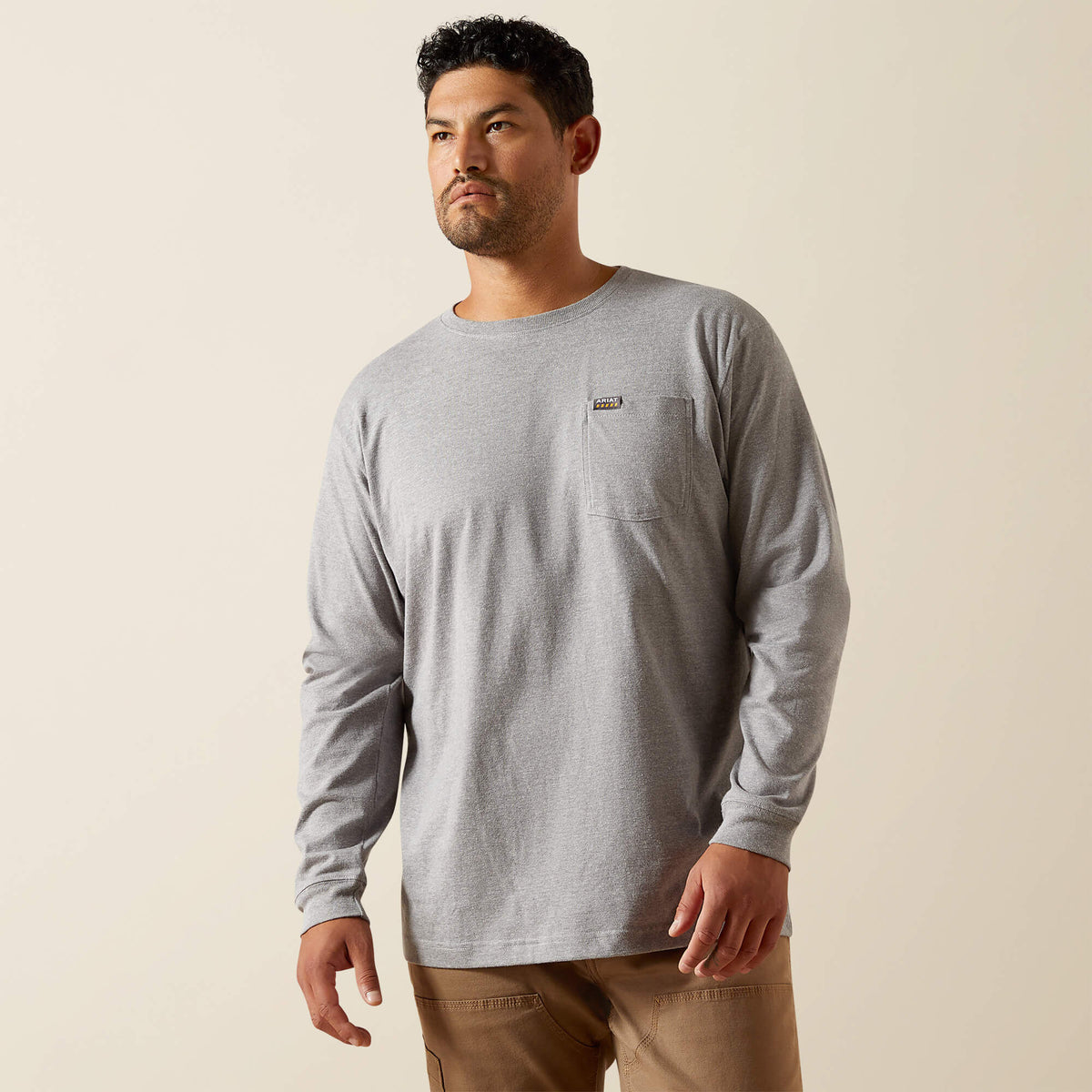 Ariat Popular | Rebar Cotton Strong Standard Pocket T-Shirt
