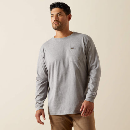 Ariat Popular | Rebar Cotton Strong Standard Pocket T-Shirt