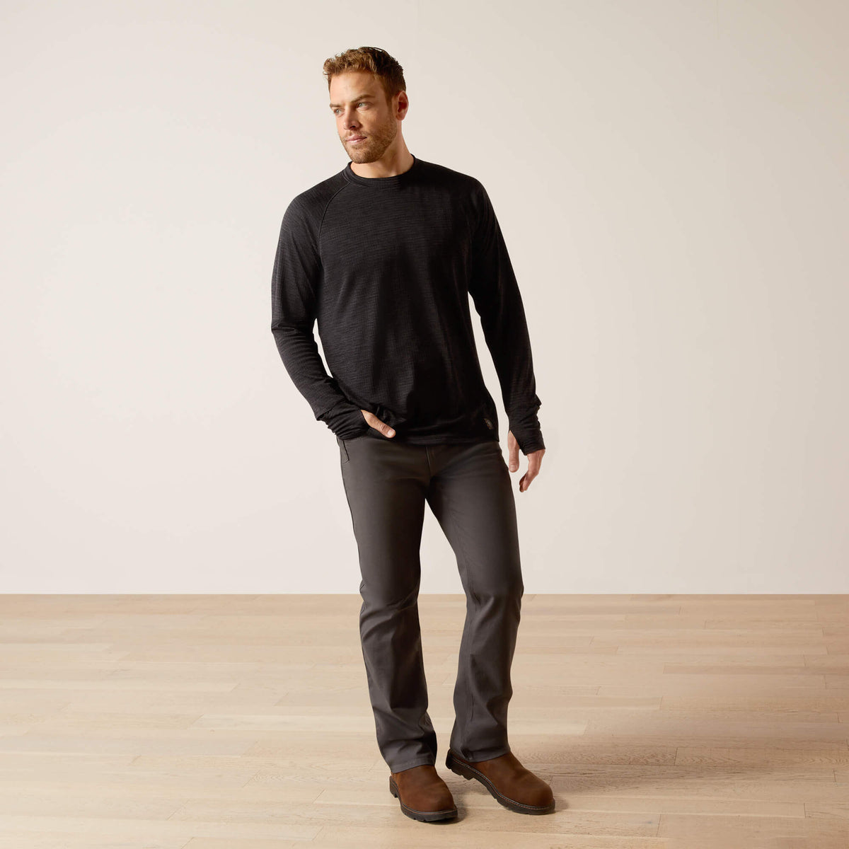 Ariat Signature | Rebar Gridwork Crewneck T-Shirt