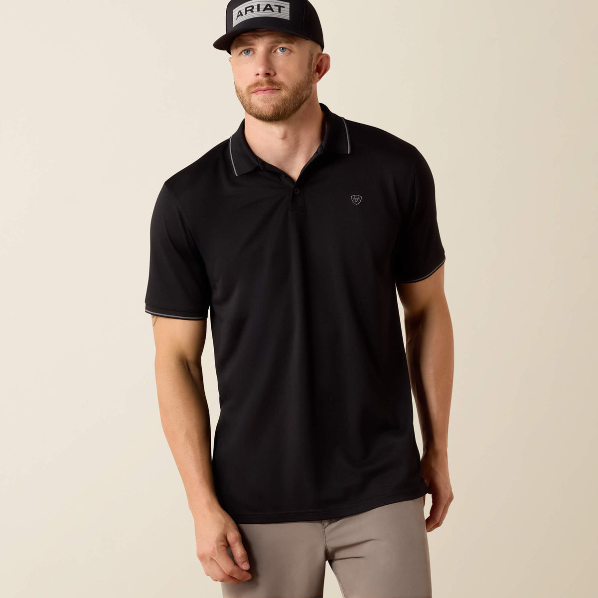 Ariat Top Pick | Logo Fitted Polo