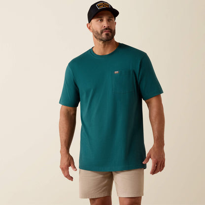 Ariat Premium | Rebar Cotton Strong Standard Pocket T-Shirt