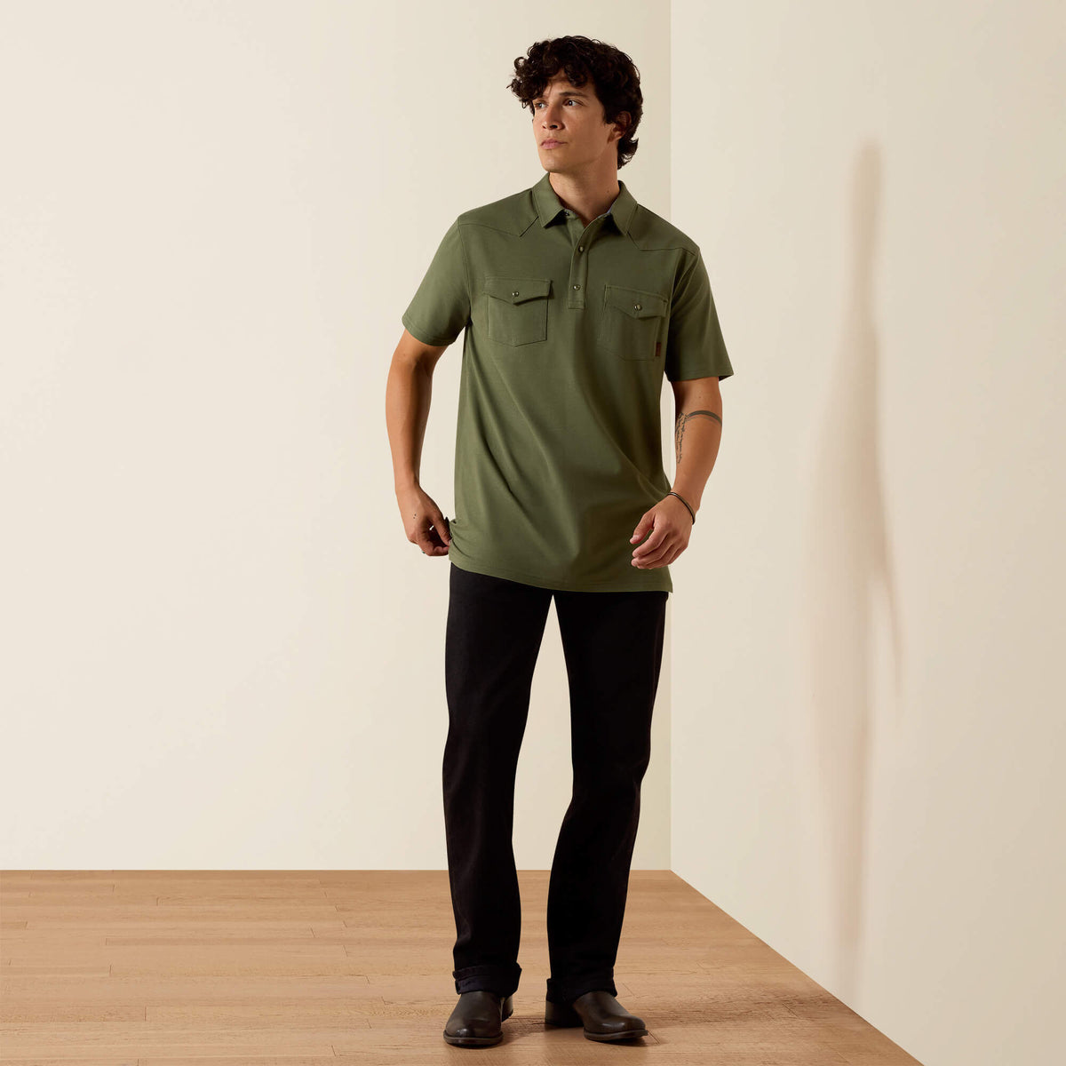 Ariat Customer Favorite | Retro Western Snap Polo