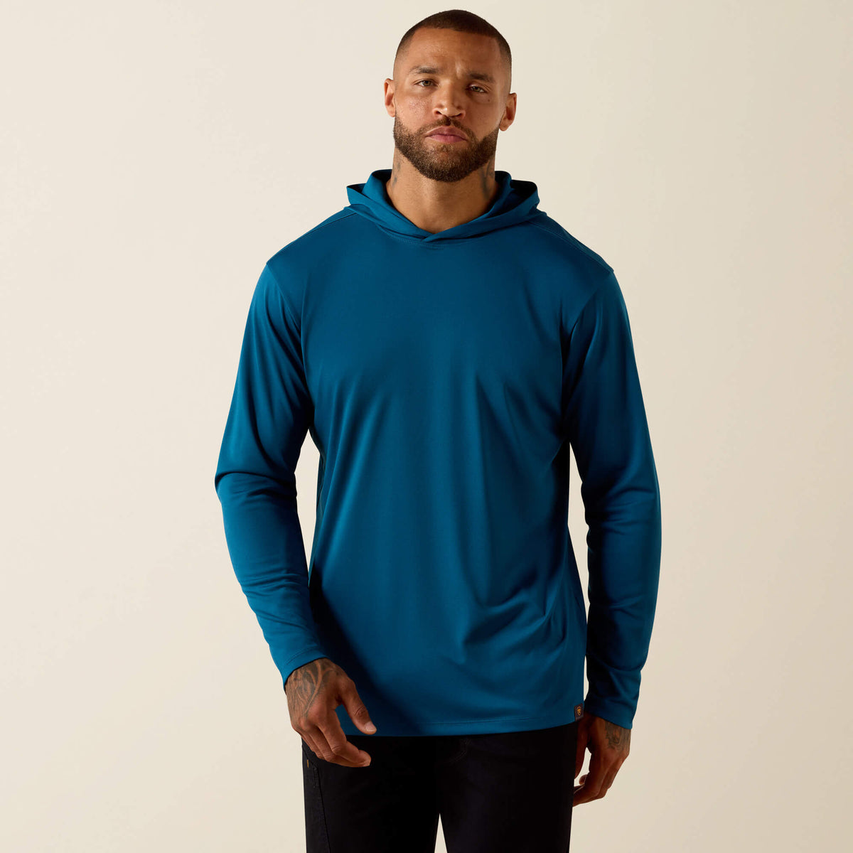 Ariat Best Price | Rebar Sunblocker Outdoor Hooded Classic Fit Long Sleeve T-Shirt