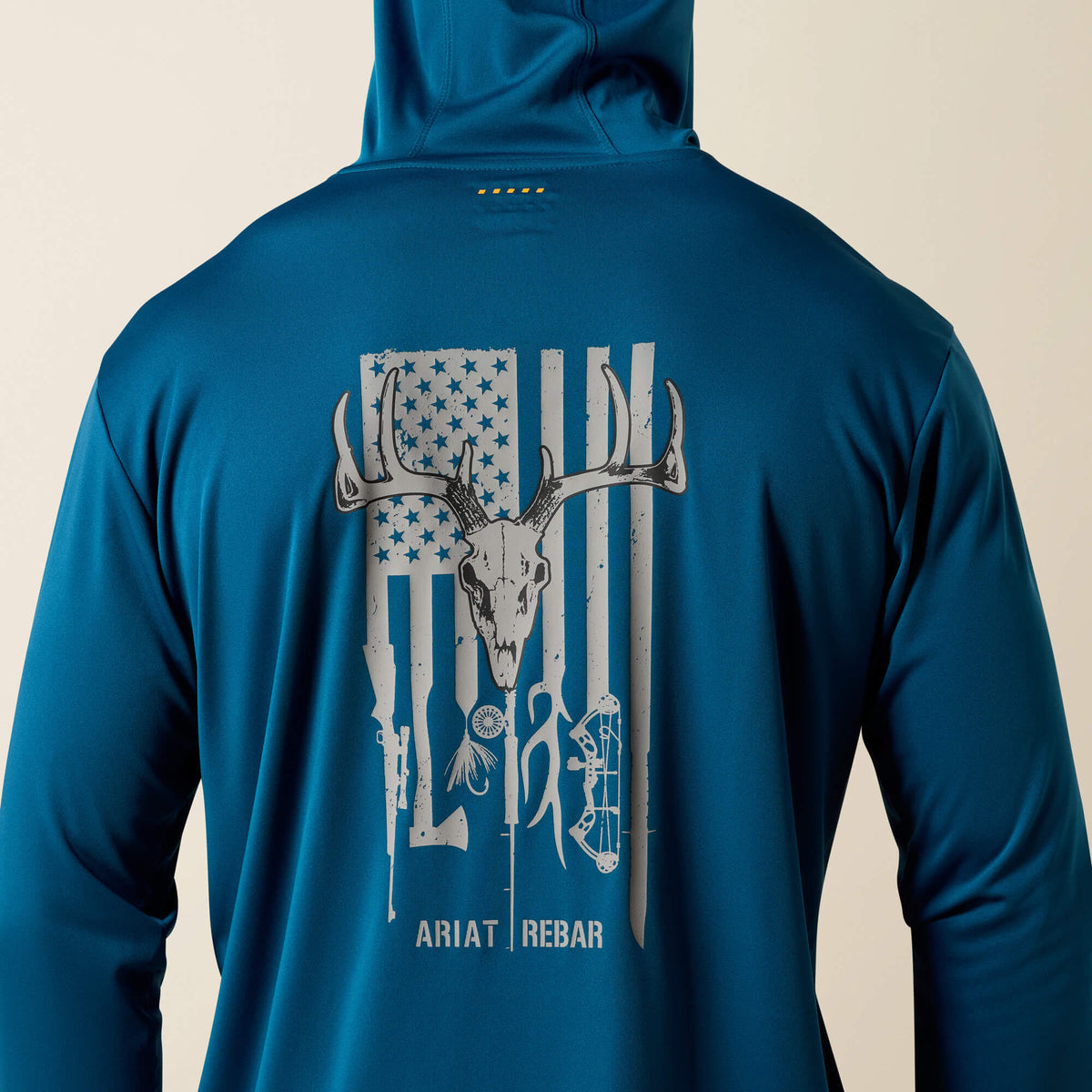 Ariat Best Price | Rebar Sunblocker Outdoor Hooded Classic Fit Long Sleeve T-Shirt