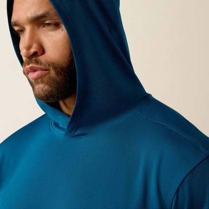 Ariat Best Price | Rebar Sunblocker Outdoor Hooded Classic Fit Long Sleeve T-Shirt
