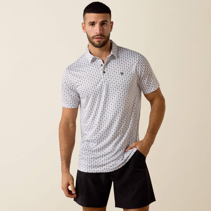 Ariat Hot Sale | All Over Print Fitted Polo