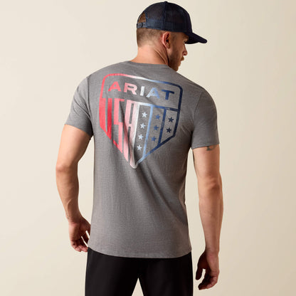 Ariat New | Ariat USA Pat Badge T-Shirt