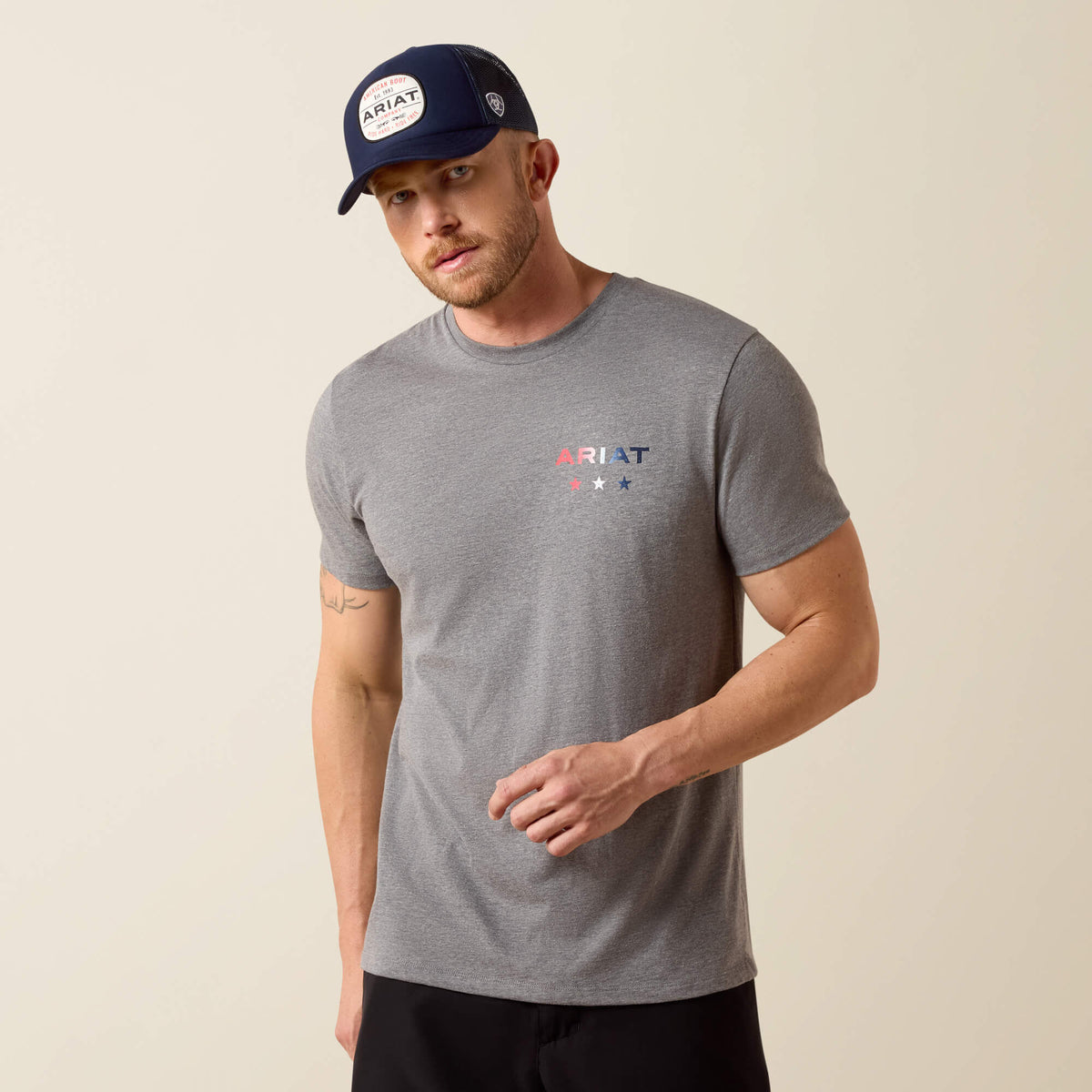 Ariat New | Ariat USA Pat Badge T-Shirt