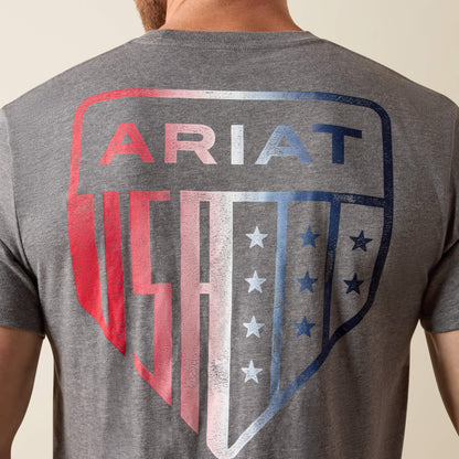 Ariat New | Ariat USA Pat Badge T-Shirt