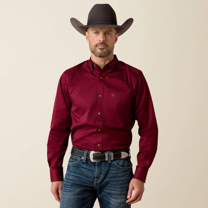 Ariat Featured | Solid Twill Fitted Shirt