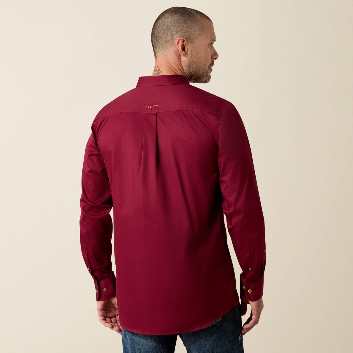 Ariat Featured | Solid Twill Fitted Shirt