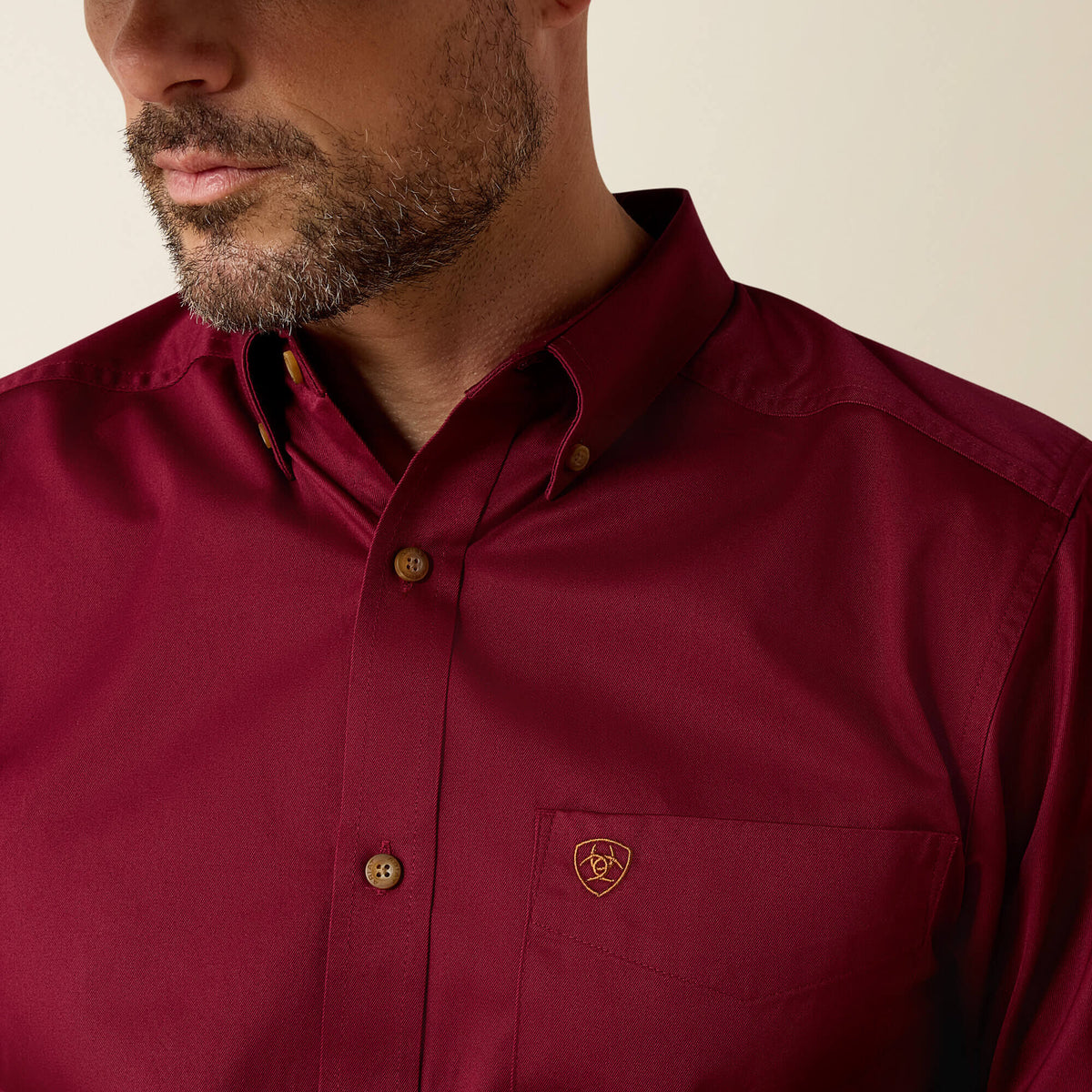 Ariat Featured | Solid Twill Fitted Shirt