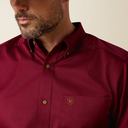 Ariat Featured | Solid Twill Fitted Shirt