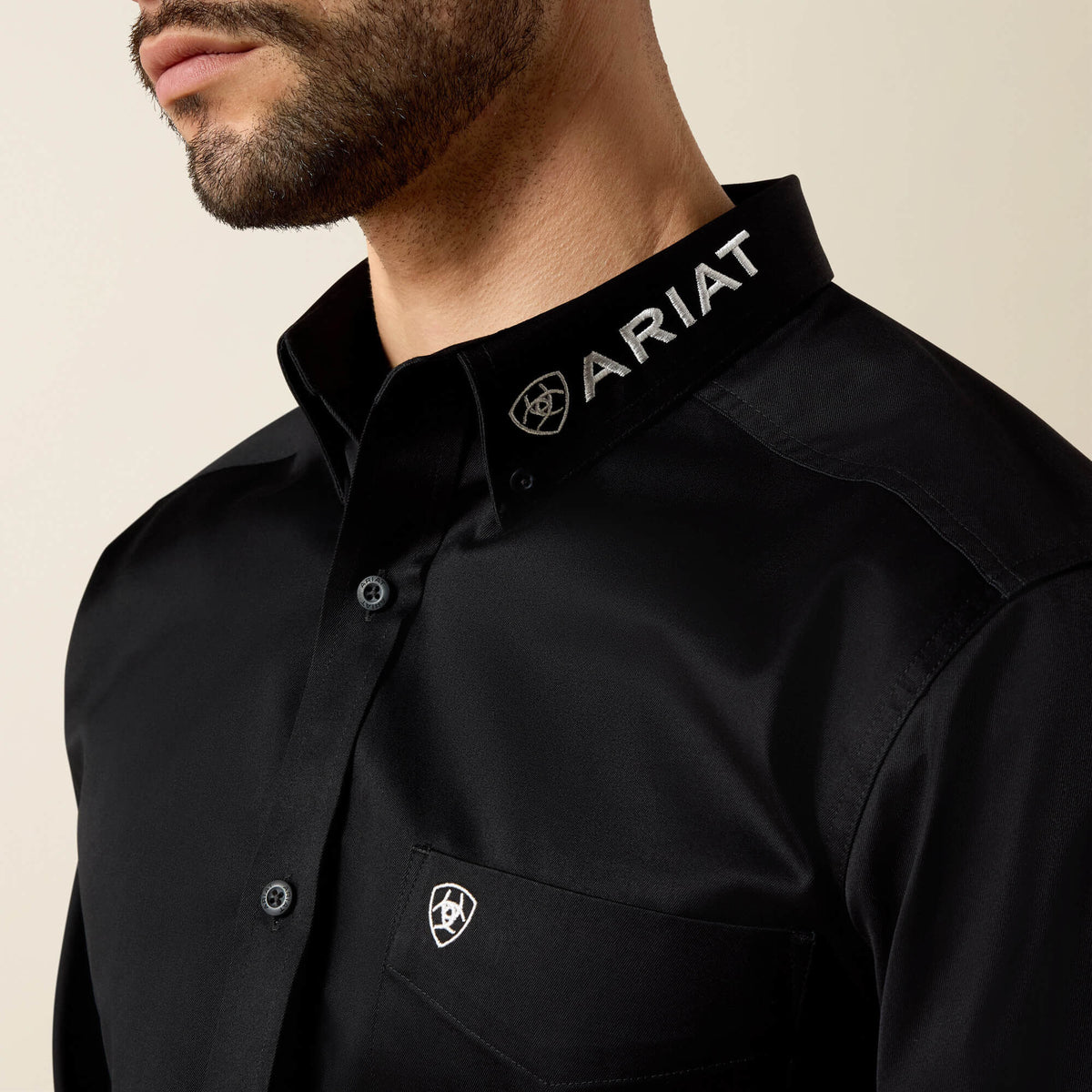 Ariat Exclusive | Team Logo Twill Fitted Shirt