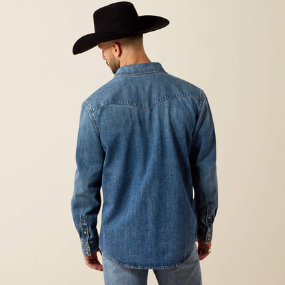 Ariat Best Seller | Sawtooth Denim Retro Fit Shirt