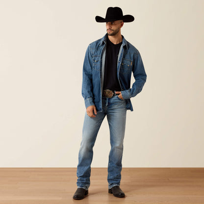 Ariat Best Seller | Sawtooth Denim Retro Fit Shirt