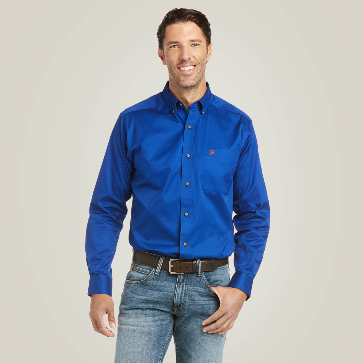 Ariat Premium | Solid Twill Fitted Shirt