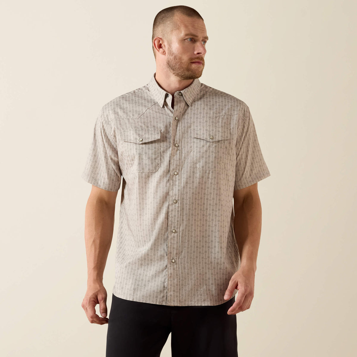 Ariat New | Printed Western VentTEK Classic Fit Snap Shirt