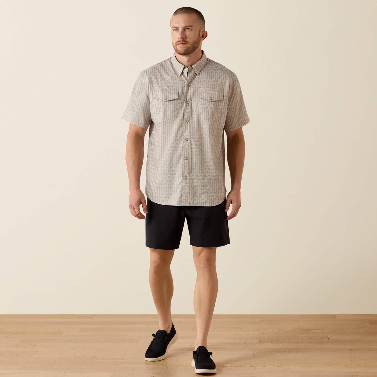Ariat New | Printed Western VentTEK Classic Fit Snap Shirt