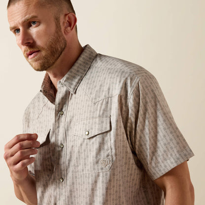 Ariat New | Printed Western VentTEK Classic Fit Snap Shirt