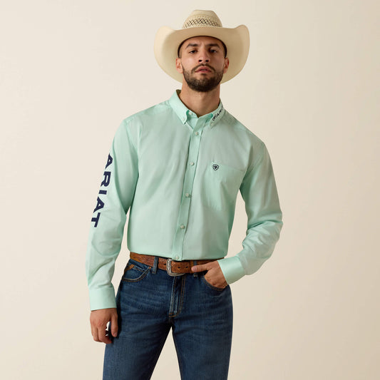 Ariat Great Value | Team Logo Lightweight Twill Classic Fit Shirt