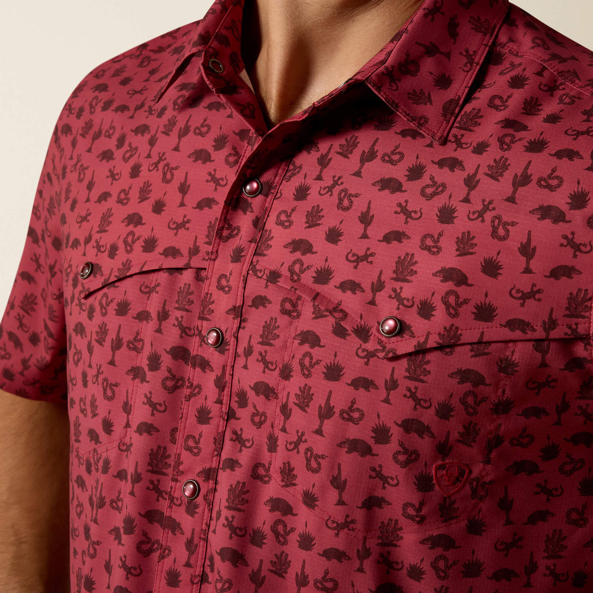 Ariat Featured | Printed VentTEK Western Yoke Classic Fit Snap Shirt