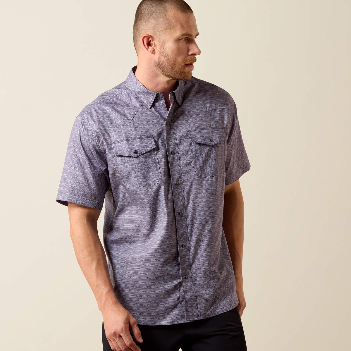 Ariat Best Seller | Printed Western VentTEK Classic Fit Snap Shirt