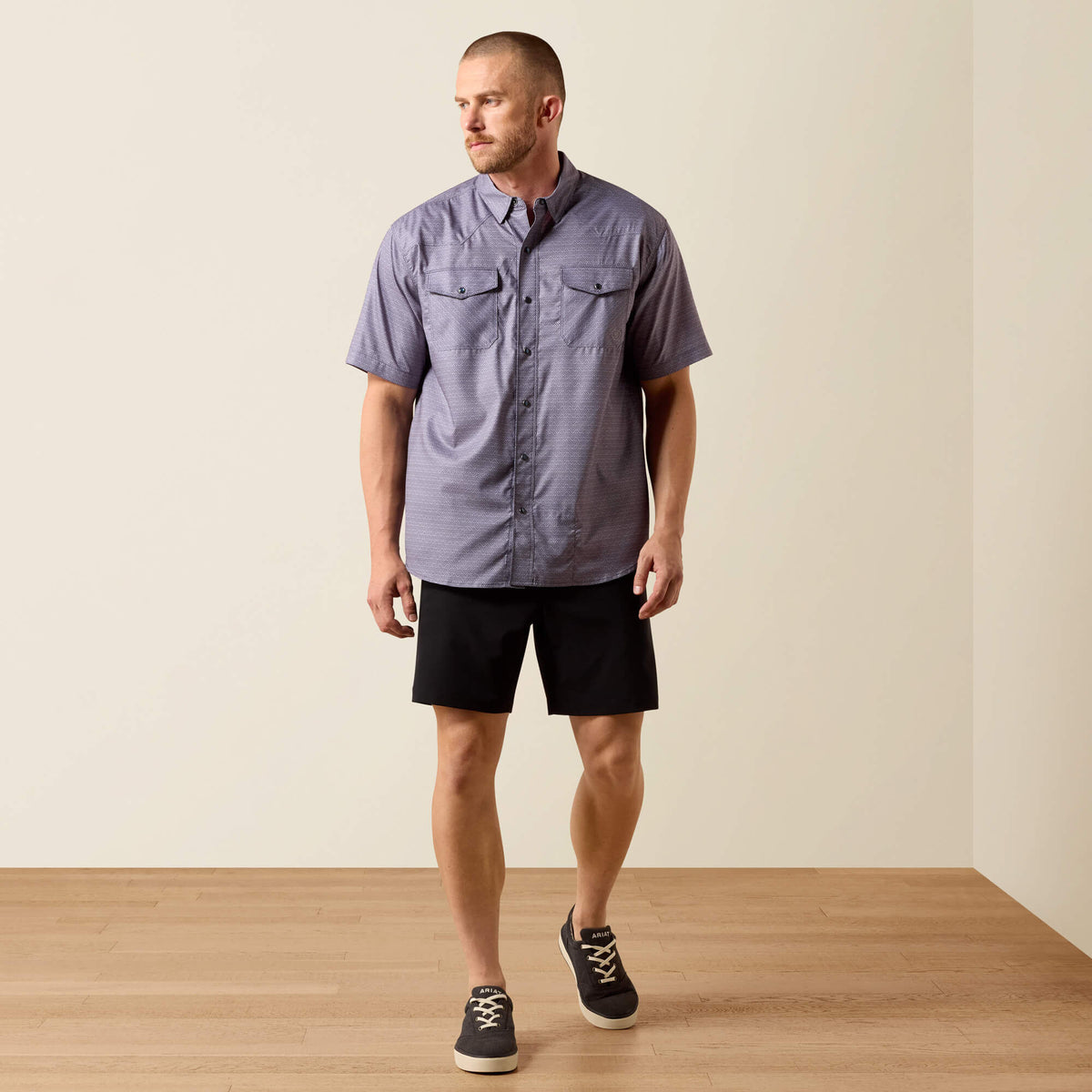 Ariat Best Seller | Printed Western VentTEK Classic Fit Snap Shirt