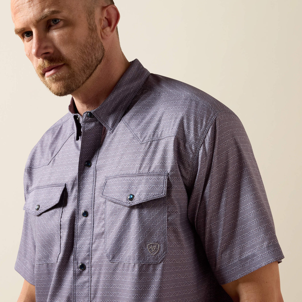 Ariat Best Seller | Printed Western VentTEK Classic Fit Snap Shirt