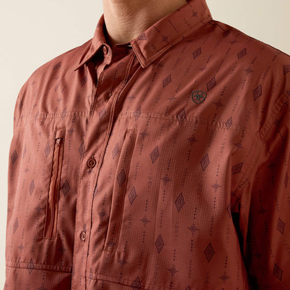 Ariat Exclusive | Printed VentTEK Classic Fit Shirt