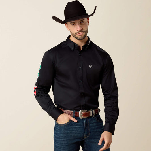 Ariat Quality | Team Logo Twill Fitted Shirt