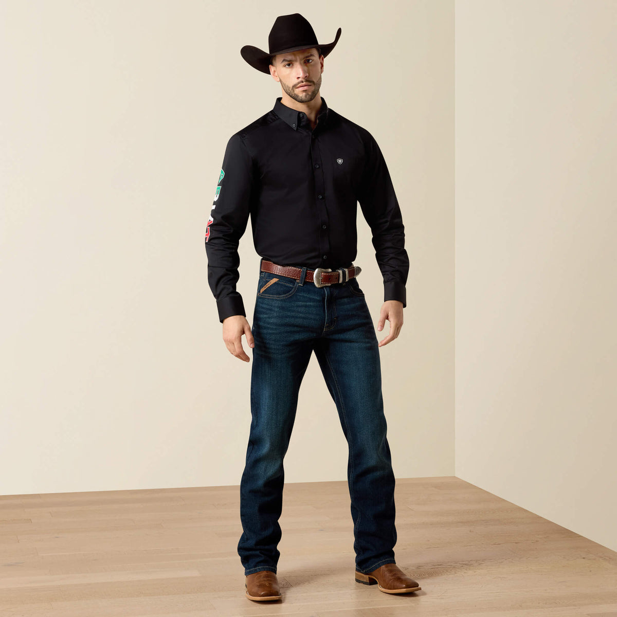 Ariat Quality | Team Logo Twill Fitted Shirt