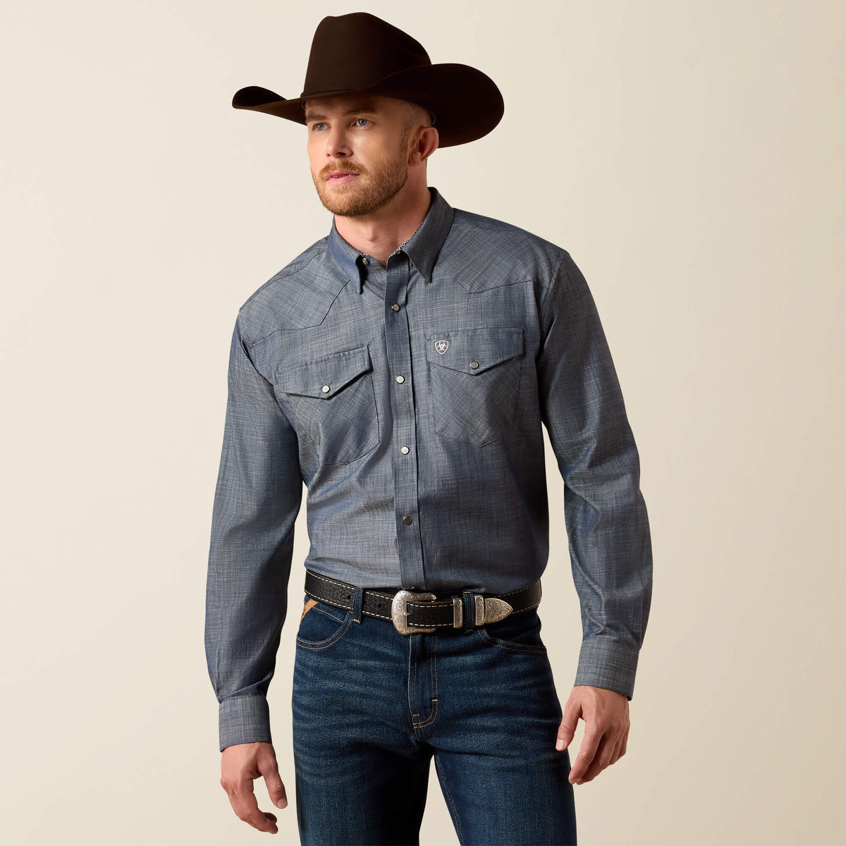 Ariat Sale | Wrinkle Free Refined Slub Classic Fit Shirt