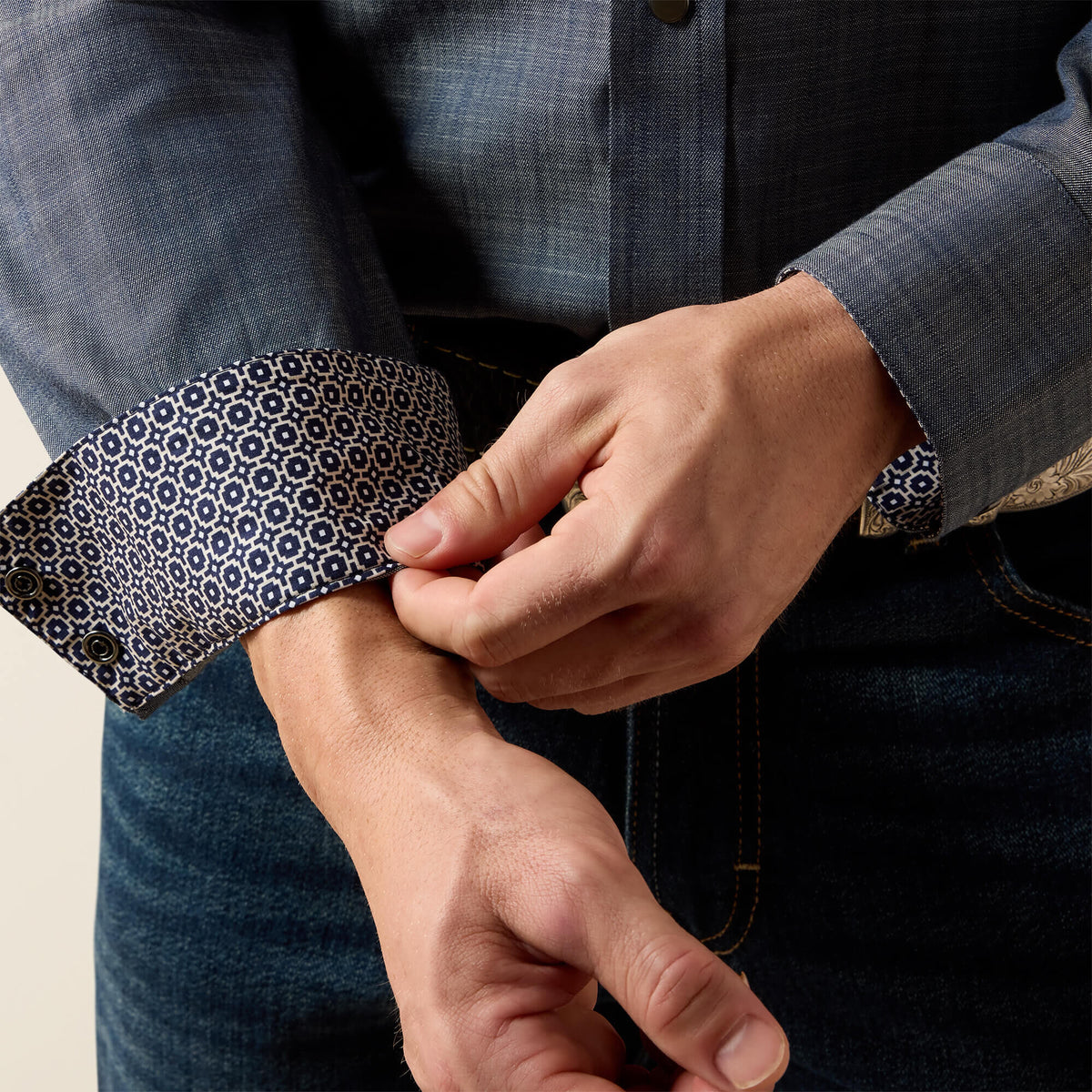 Ariat Sale | Wrinkle Free Refined Slub Classic Fit Shirt