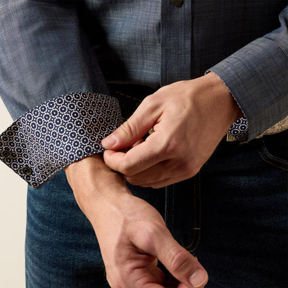 Ariat Sale | Wrinkle Free Refined Slub Classic Fit Shirt