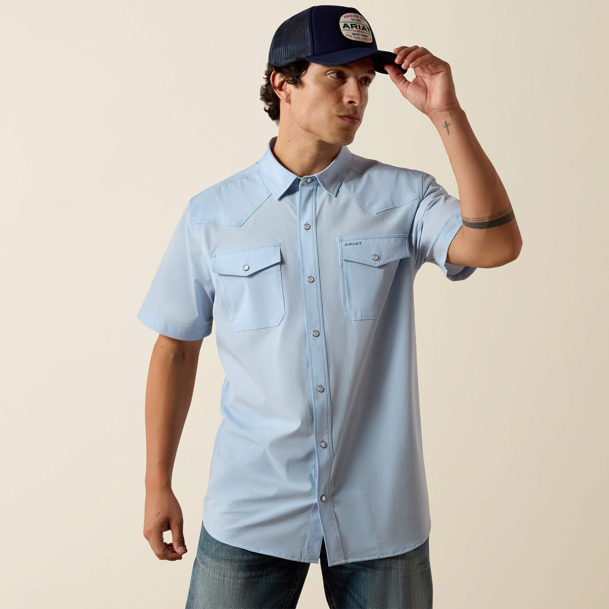 Ariat Deals | FrontierTough VentTEK Western Fitted Snap Shirt
