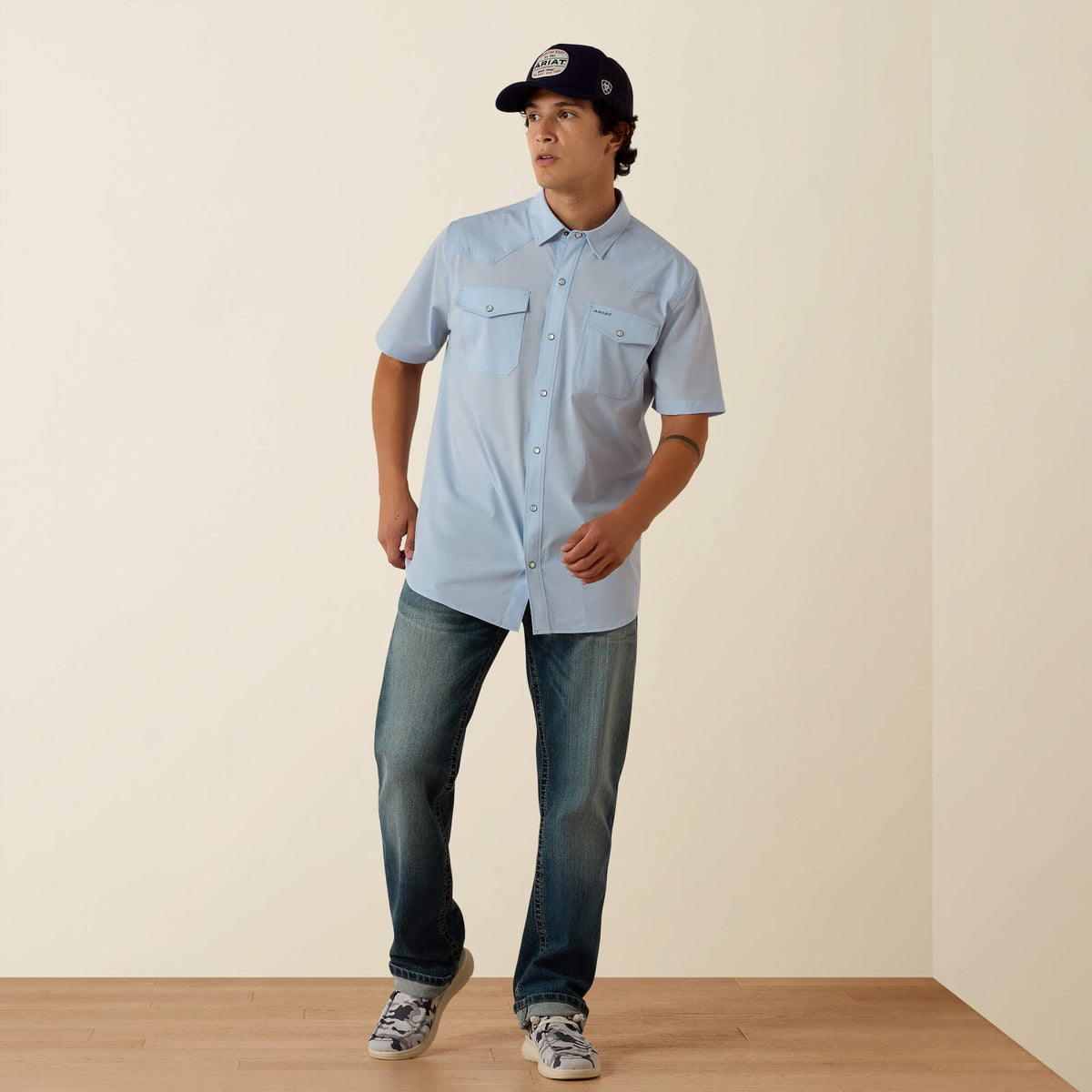 Ariat Deals | FrontierTough VentTEK Western Fitted Snap Shirt