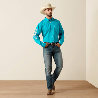 Ariat Great Value | Team Logo Lightweight Twill Classic Fit Shirt